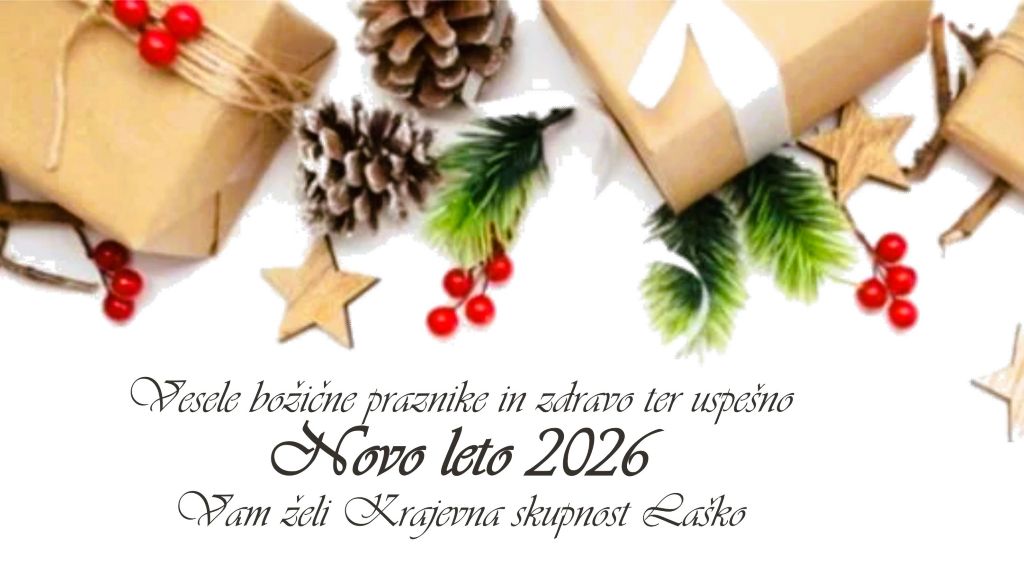 Novoletno voščilo krajanom KS Laško voscilnicakslasko2025 26